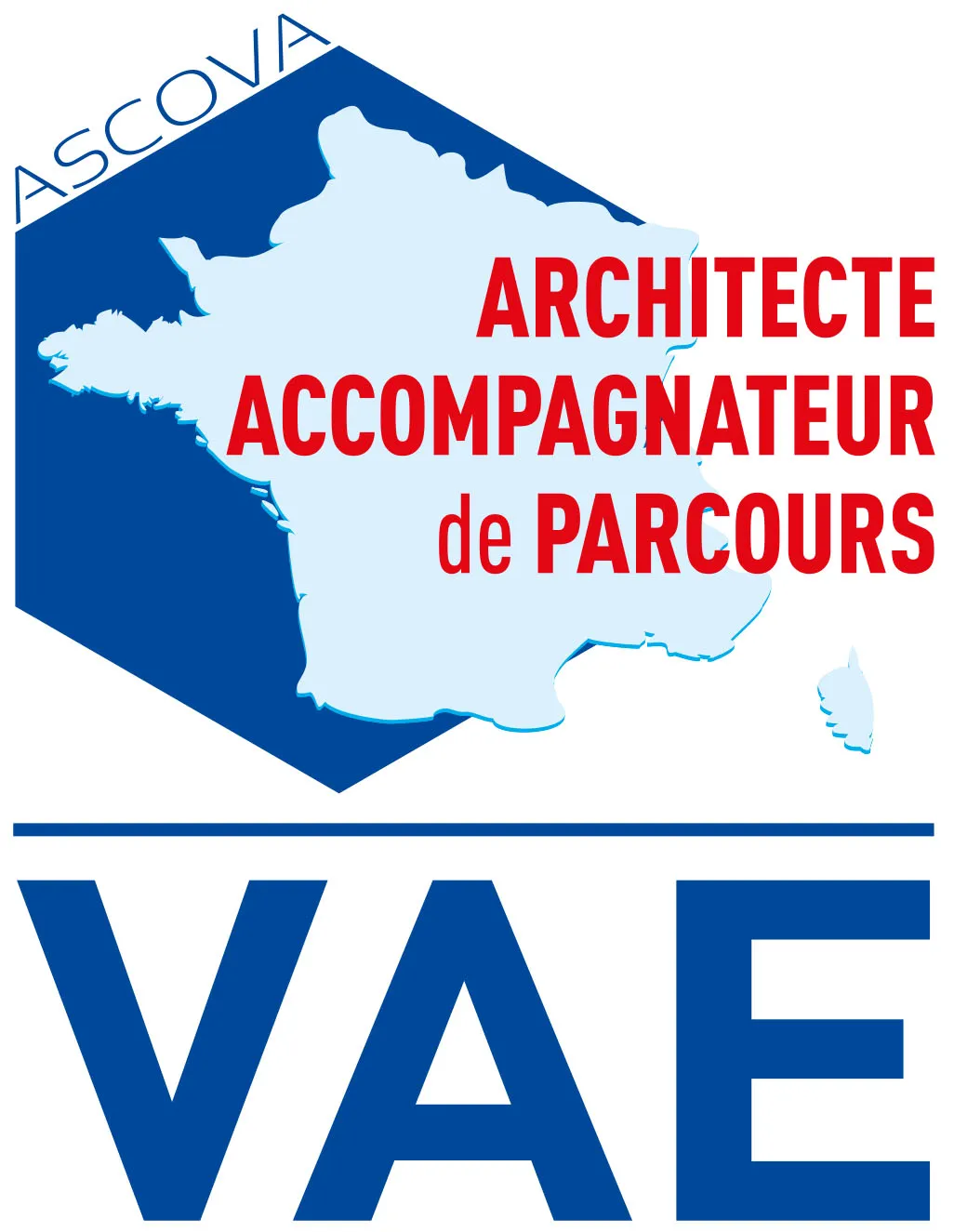 Logo Architecte accompagnateur de parcours, VAE, Ascova Logo Architecte accompagnateur de parcours, VAE, Ascova